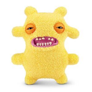 Fuggler Funny Ugly Monster New Fuggs On The Block Sir Nubbynuts 9" Plush Yellow